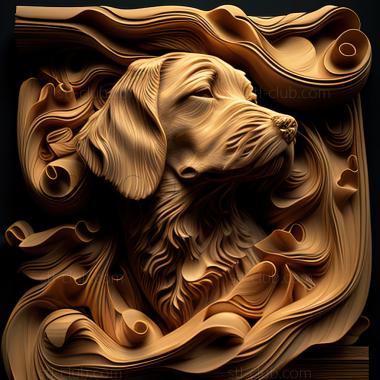 3D model st Smoke dog dog (STL)